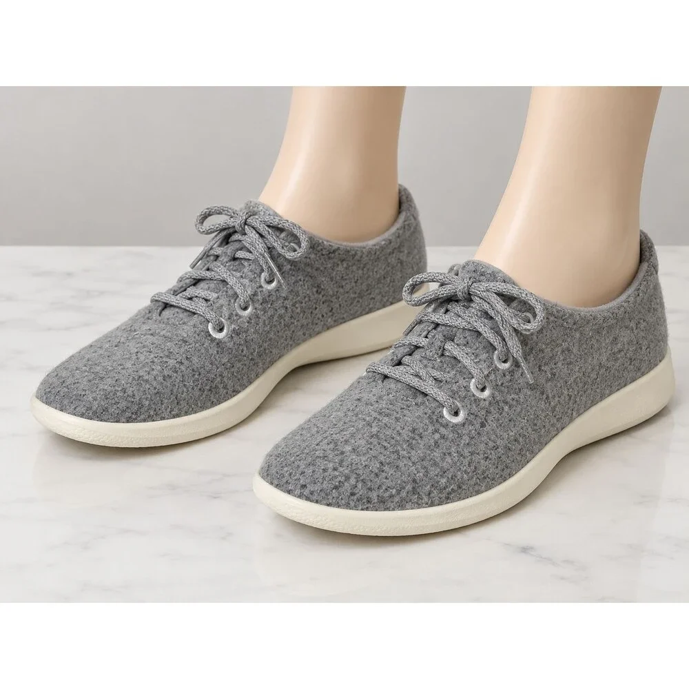 Allbirds Wool Runner Mizzles Shoes Sneakers Mens Size 8 Gray Athletic Running